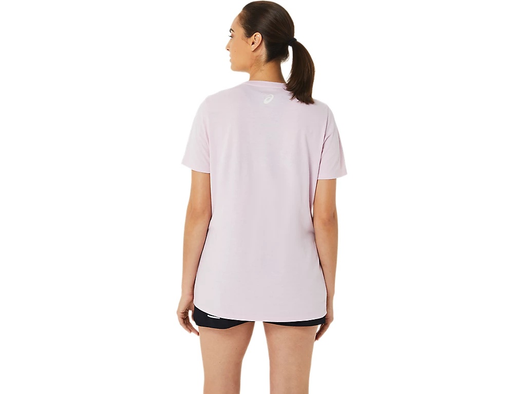 WOMEN'S ASICS STRIPES V-NECK - 8