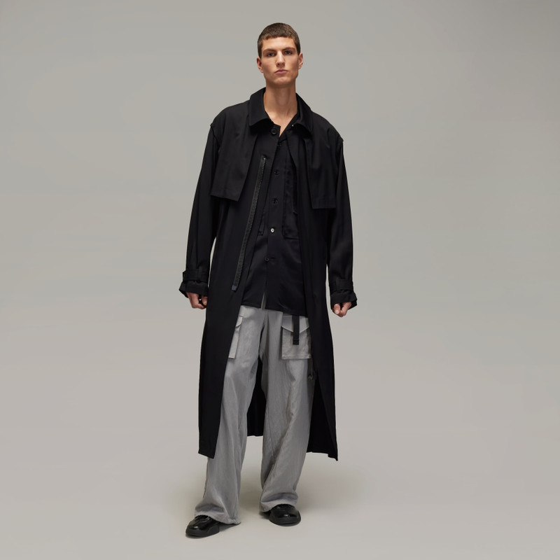 Y-3 Rayon Twill Coat 5