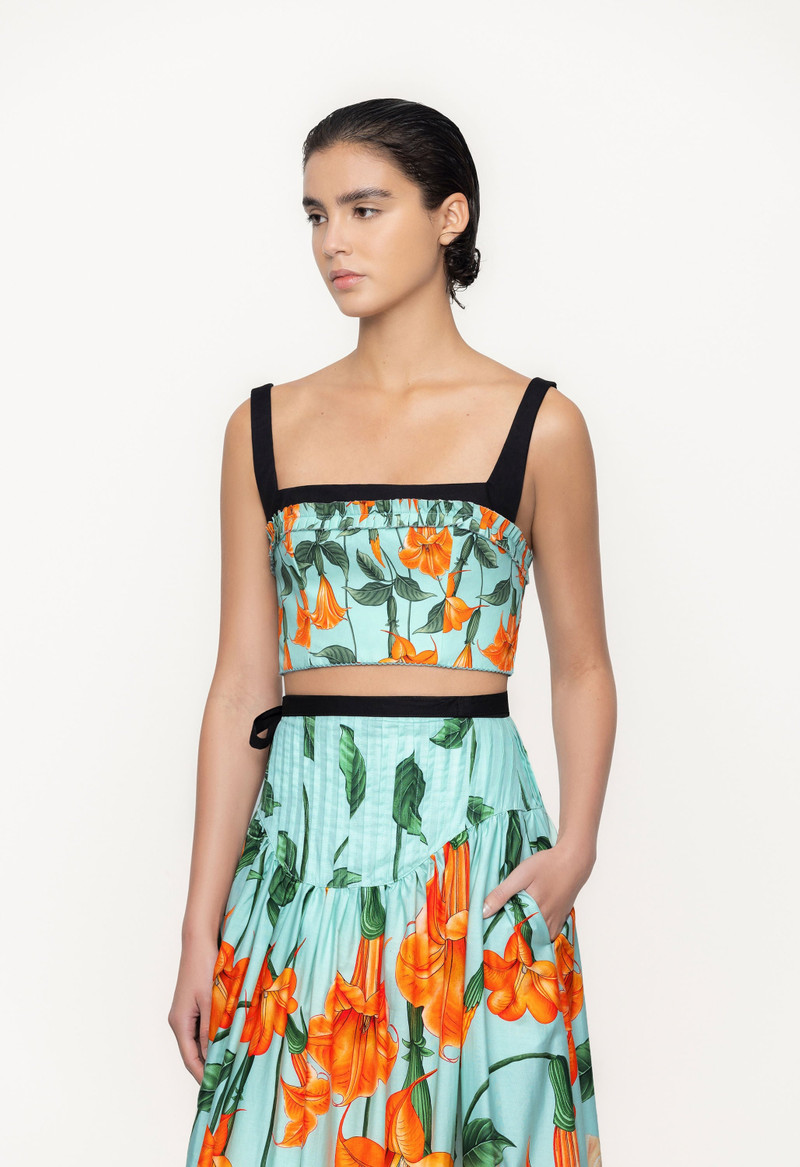 Nectarina Sabanero Dorado Cropped Top 5