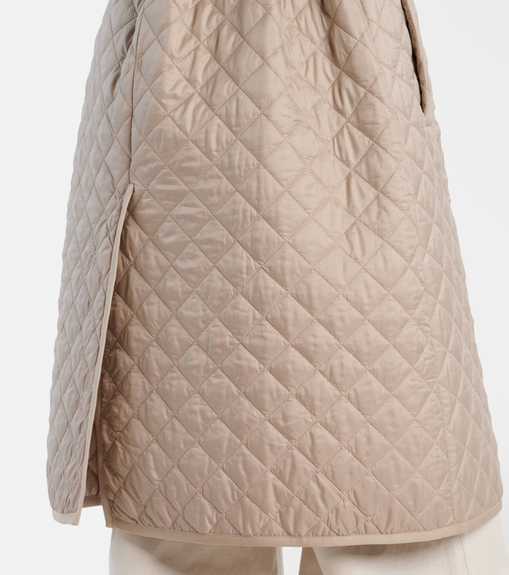 Lauren belted quilted vest - 6