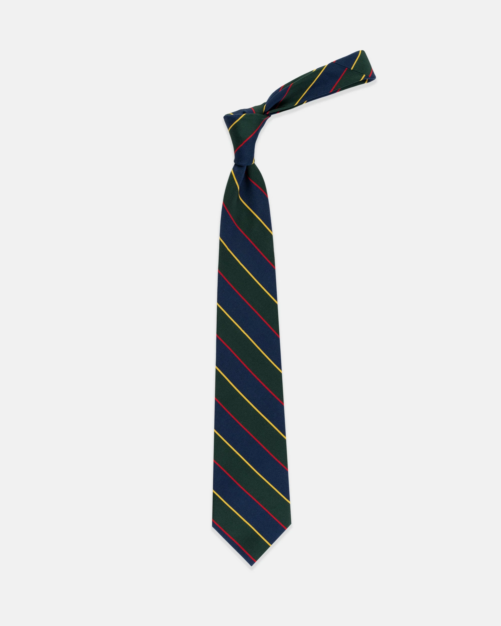 MADE-IN-UK ARGYLL AND SUTHERLAND HIGHLANDERS REGIMENTAL SILK REPP TIE - 1
