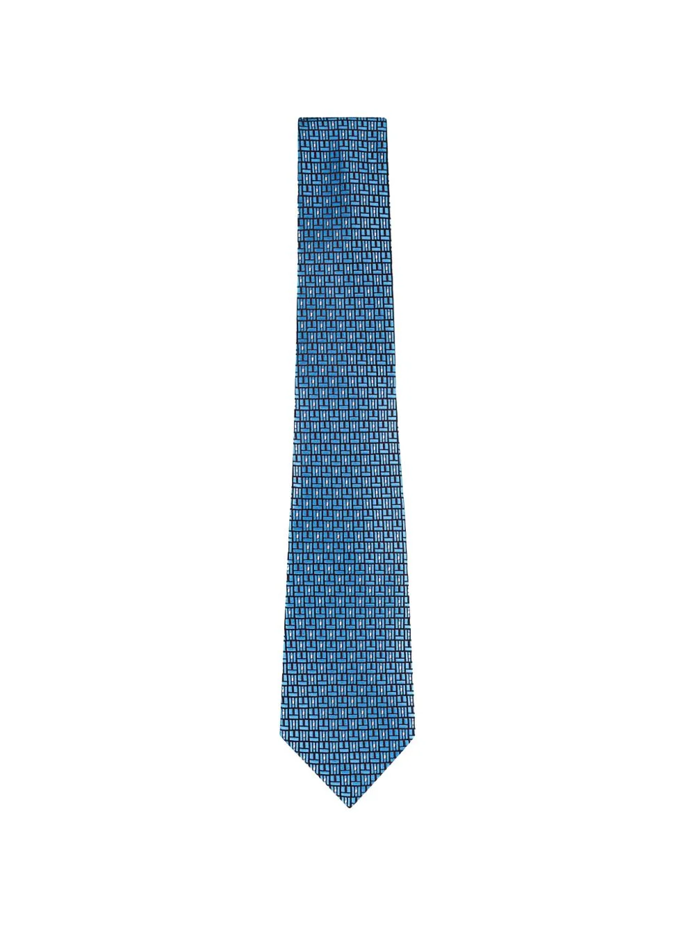 patterned tie - 1