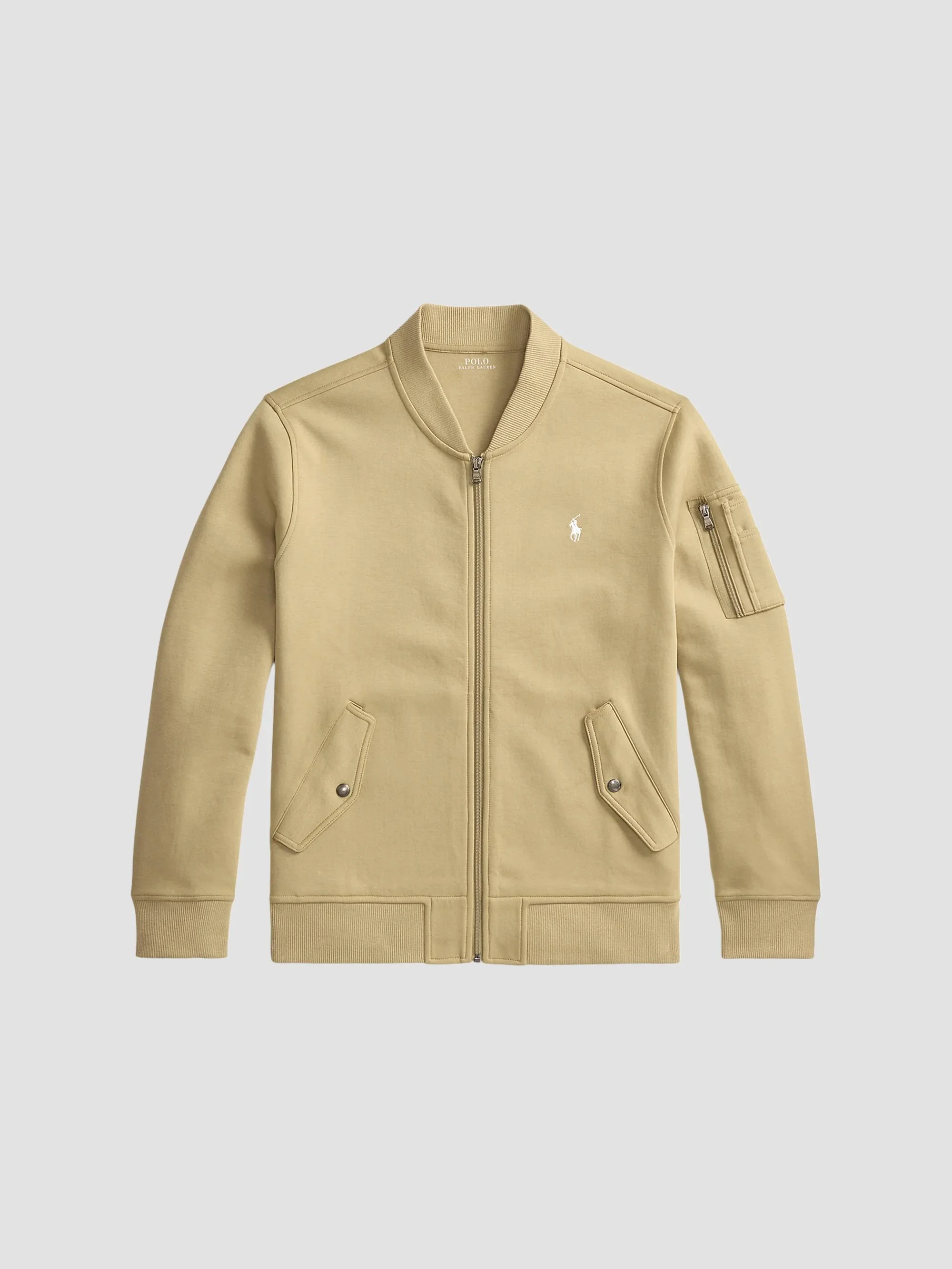 Men's Double-Knit Flight Jacket - Surrey Tan - 1