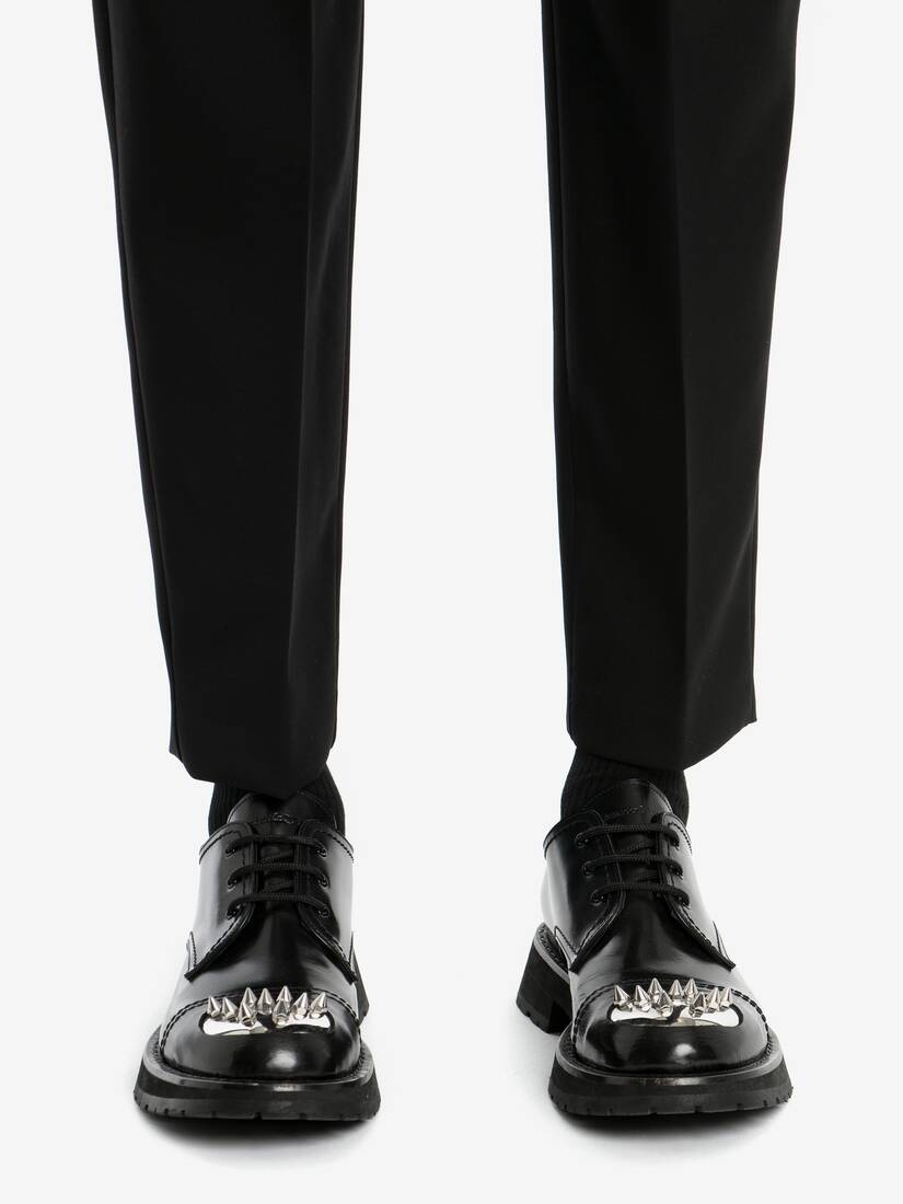 Punk Stud Derby in Black/silver - 5