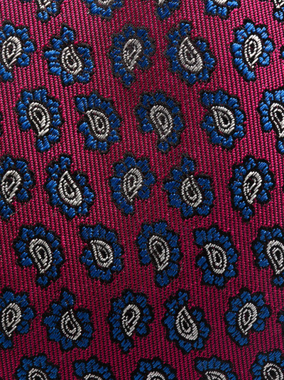 Etro paisley print silk tie outlook