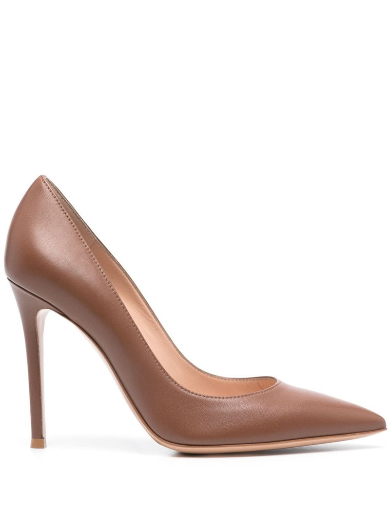 105mm leather pumps 1