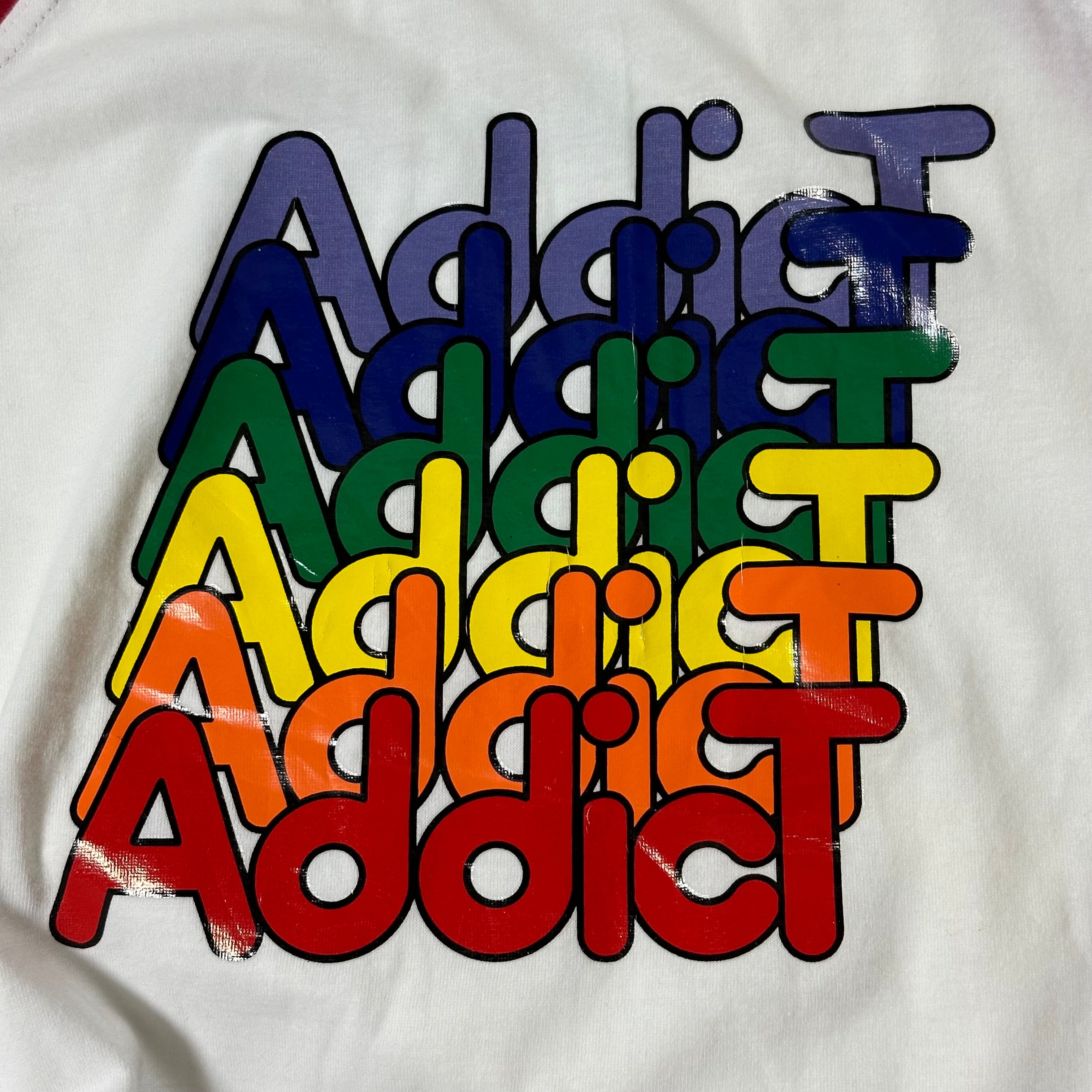 CHRISTIAN DIOR Spring Summer 2002 "AddicT" Logo Printed Long Sleeve T-Shirt - 4