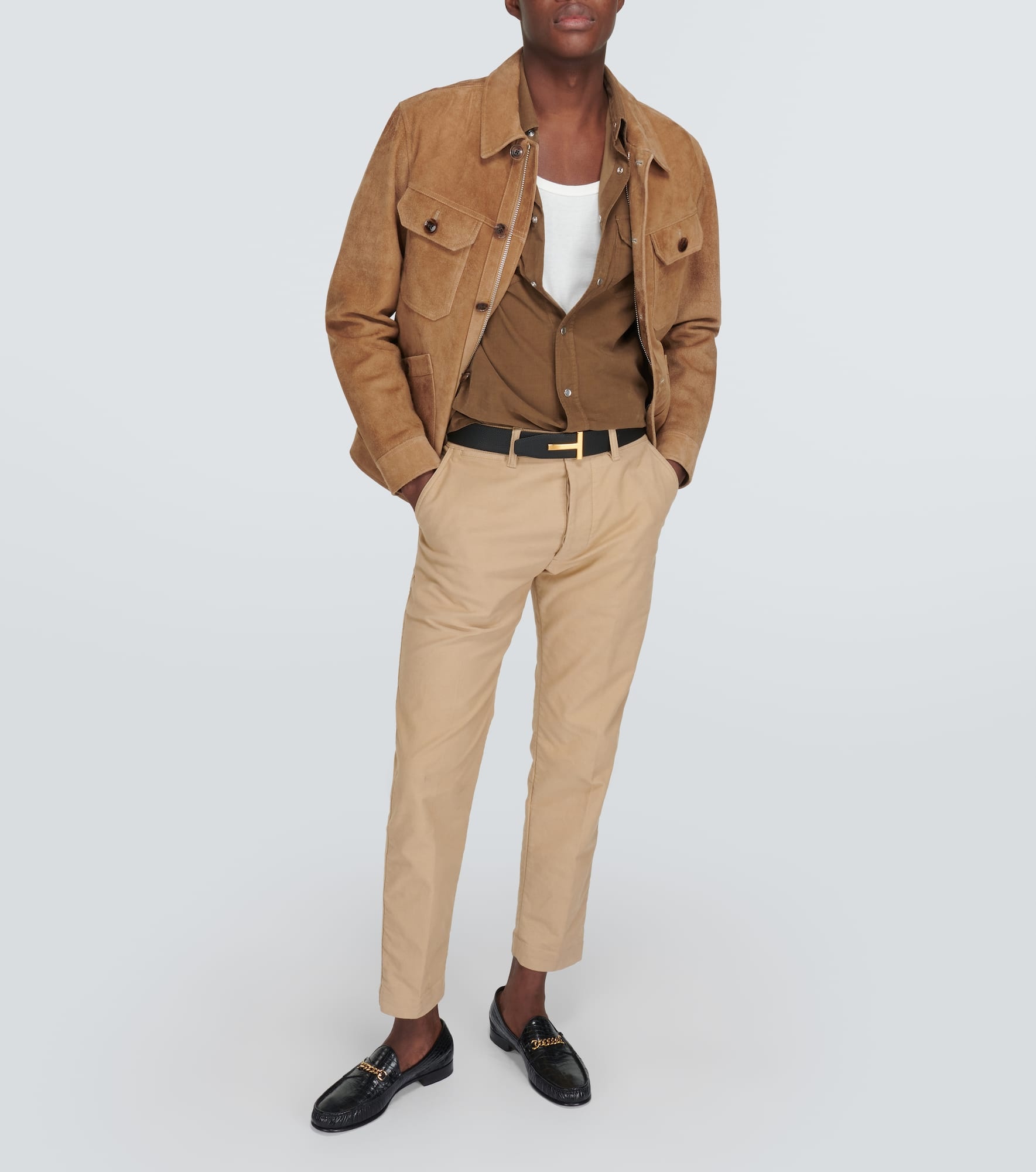 Cotton corduroy Western shirt - 2