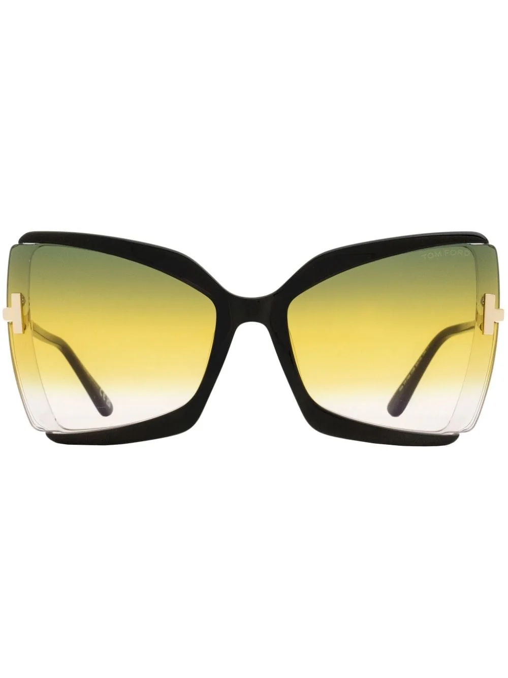 Gia oversized-frame sunglasses - 1