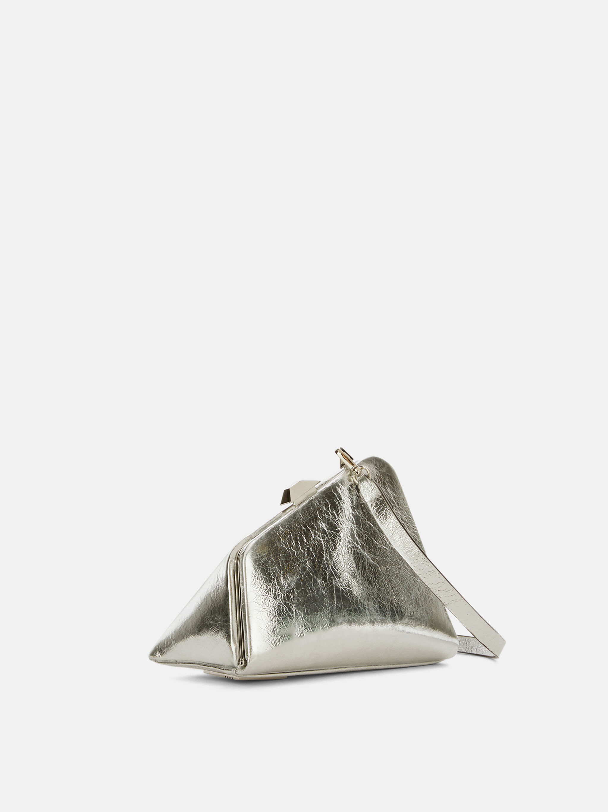 ''MIDNIGHT'' SILVER MINI CLUTCH - 3