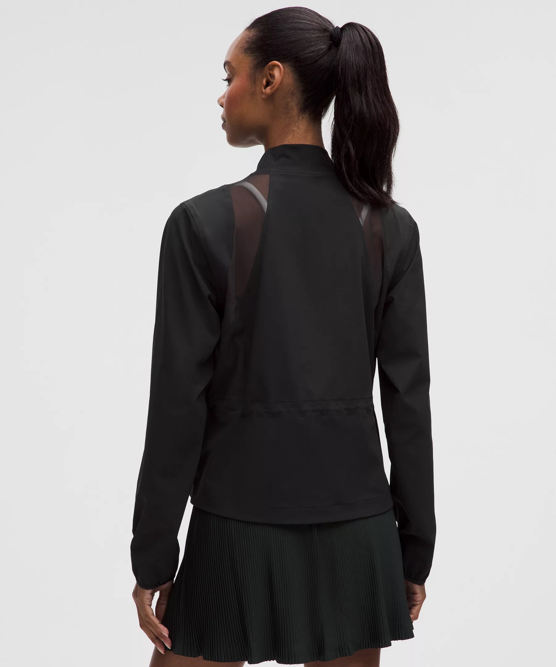 Mesh-Ventilated Tennis Jacket - 3