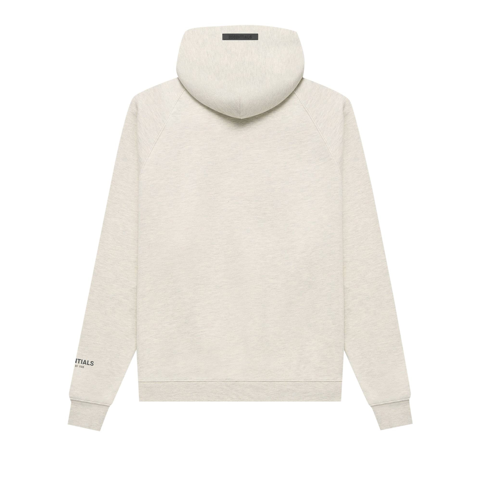 Fear of God Essentials Pullover Hoodie 'Light Heather Oatmeal' - 2