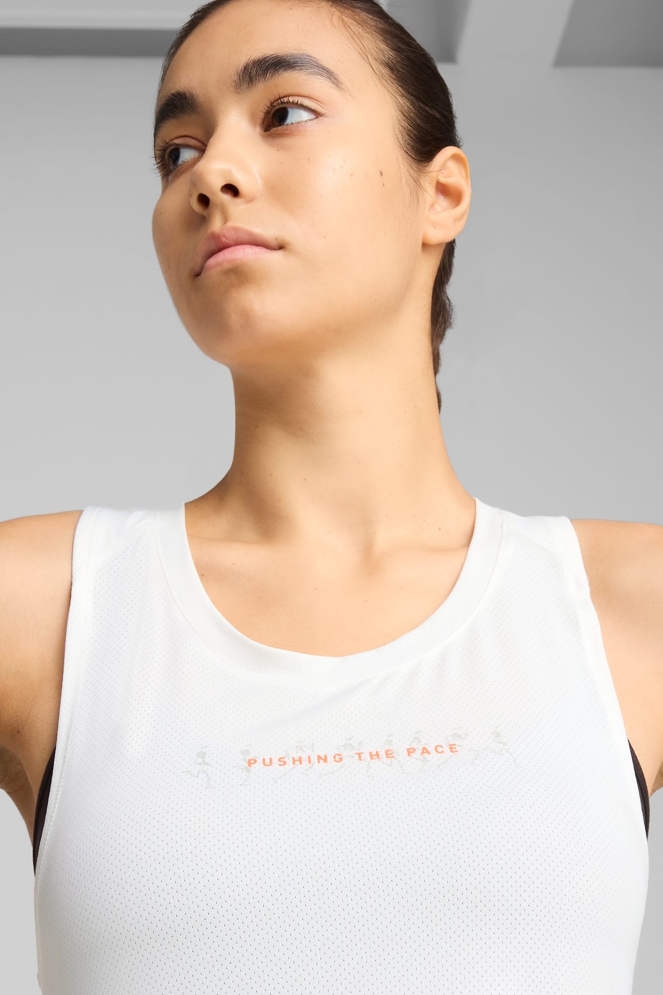 RUN GRAPHIC Women's Mesh Singlet - 7