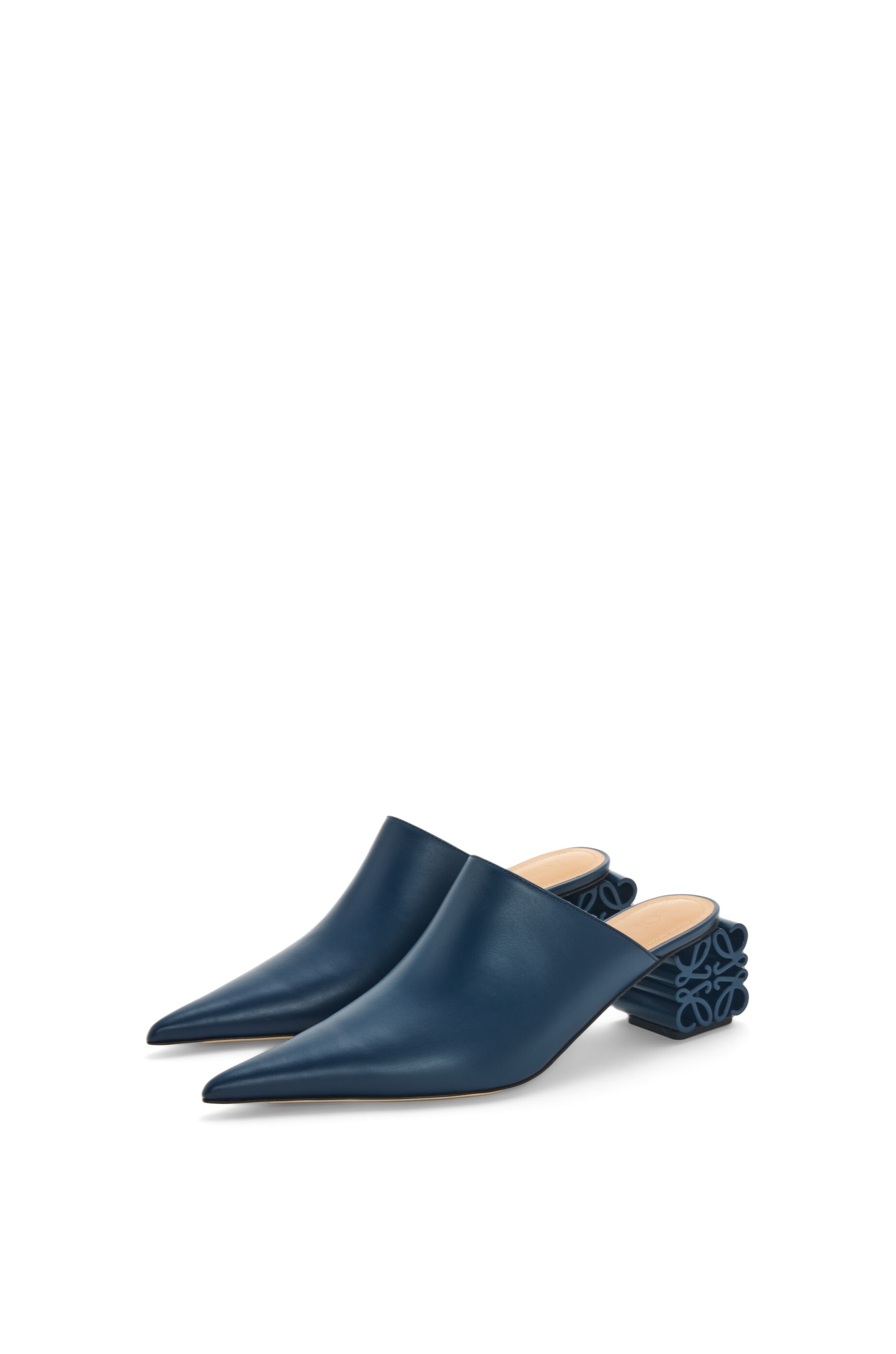 Anagram heel mule in calfskin - 2