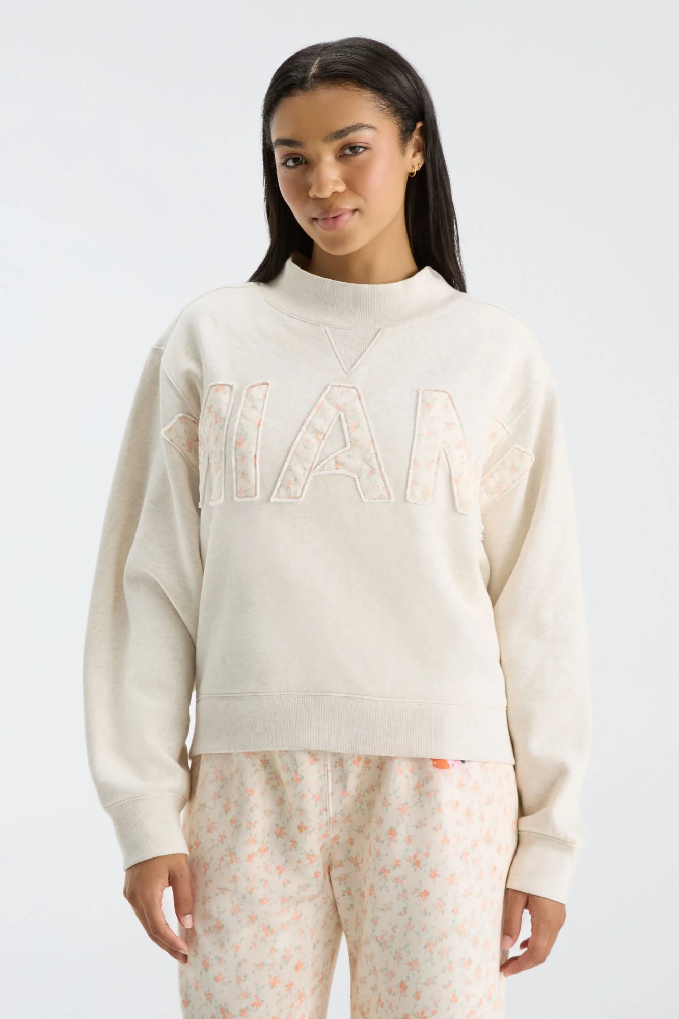 Fanatics x LoveShackFancy Mockneck Crew - 1