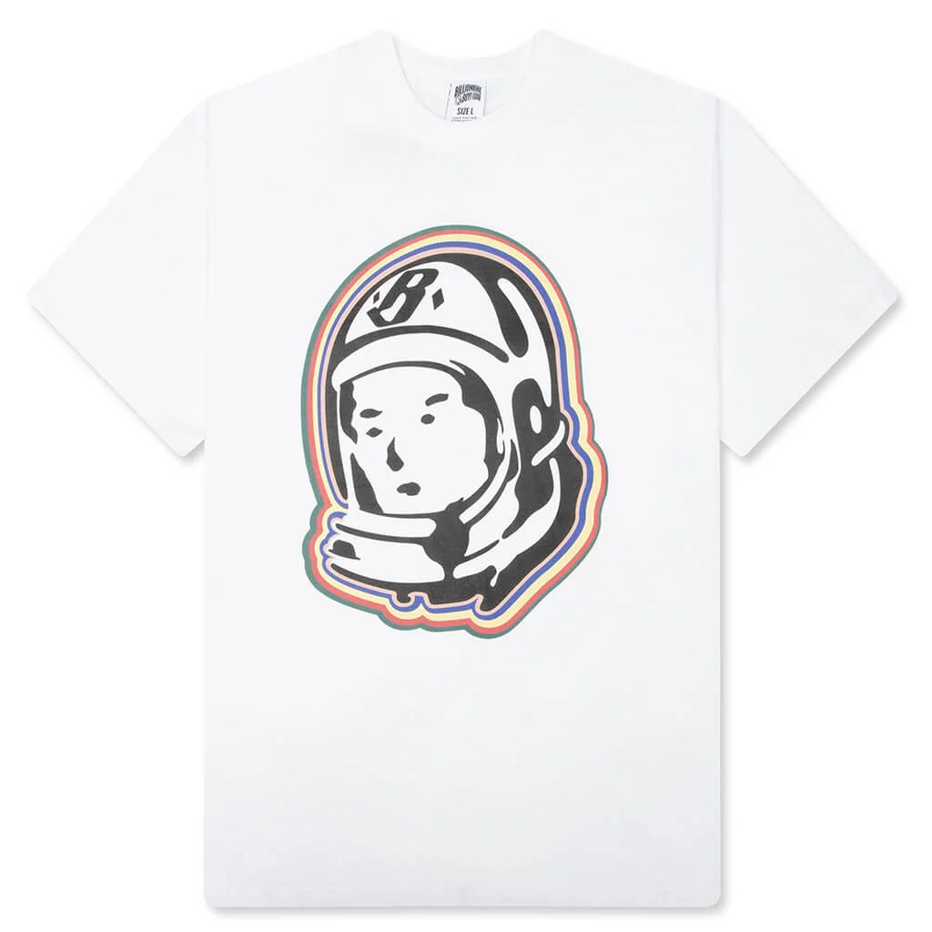 HELMET RINGS S/S TEE - WHITE - 1