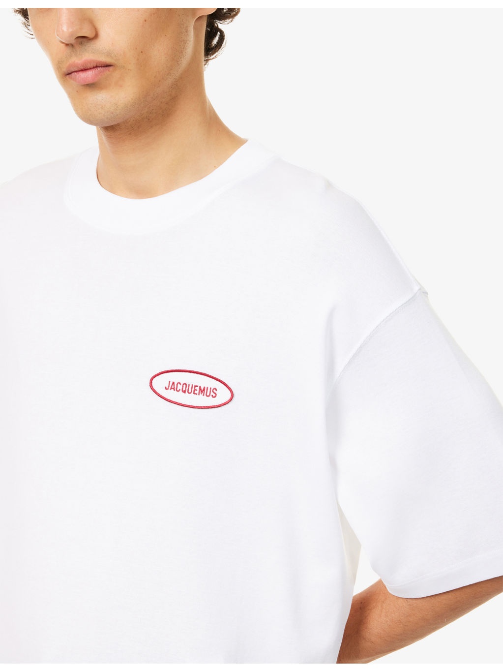 Stazione Brand-Patch Cotton-Jersey T-Shirt - 5