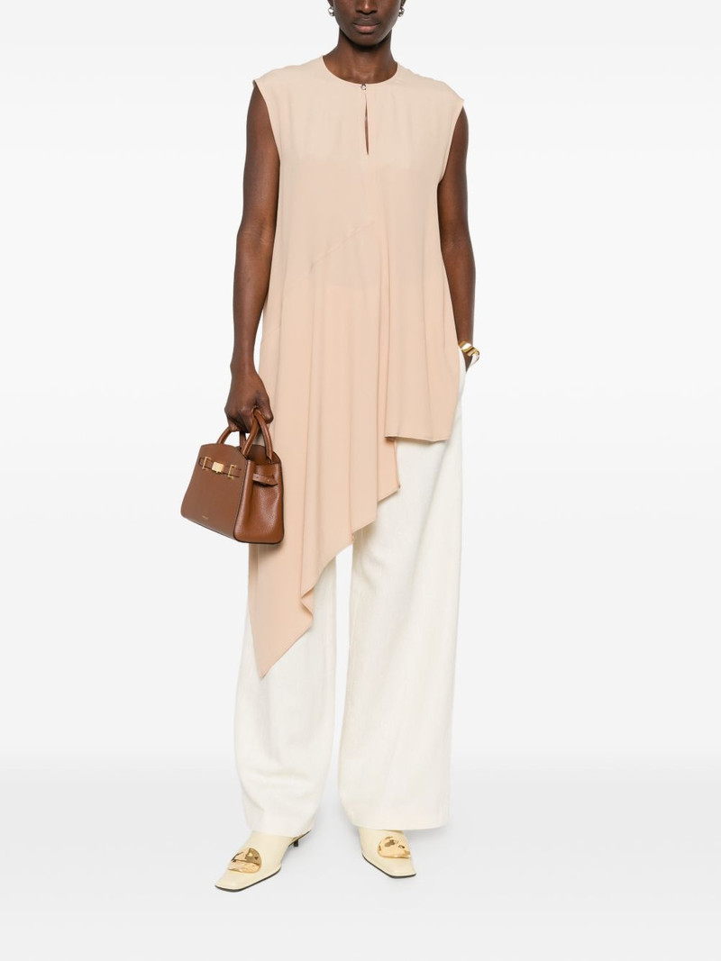 FABIANA FILIPPI asymmetric sleeveless blouse outlook