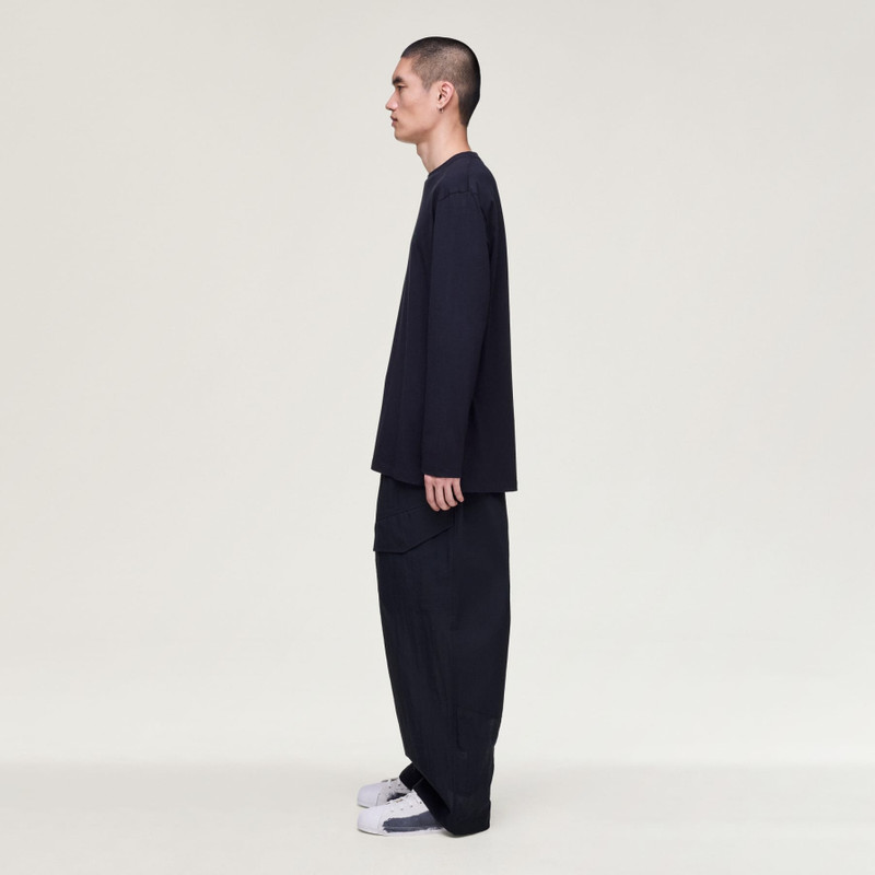 Y-3 LOGO LONG SLEEVE TEE 4