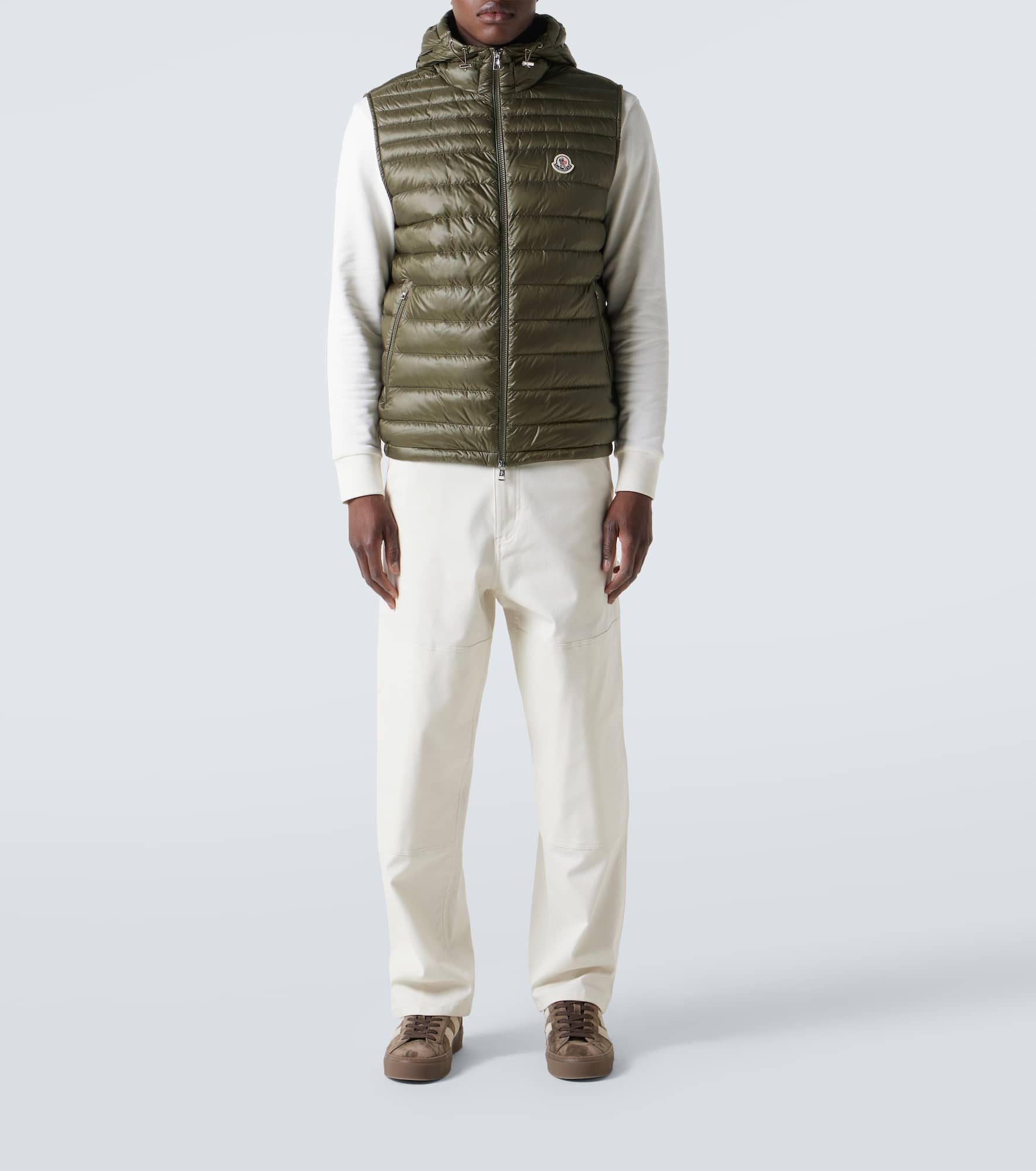 Quilted down vest - 2