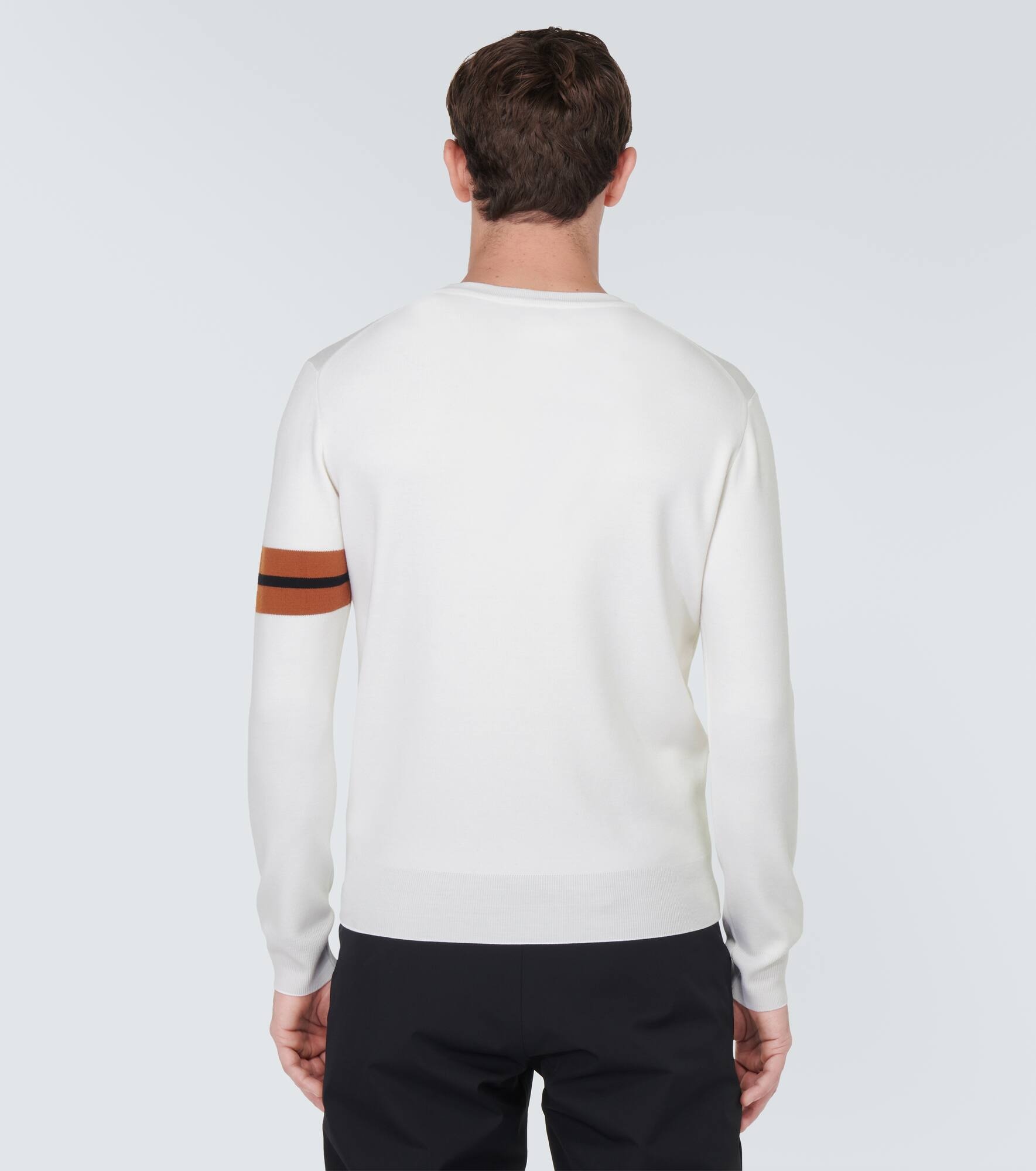 Ribbed-knit wool sweater - 4