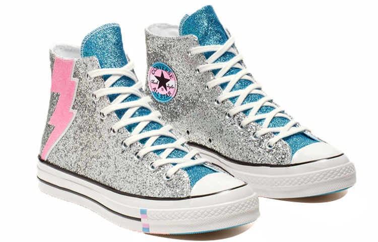 Converse Chuck 70 Hi 'Pride Shimmering Silver' 165723C - 3