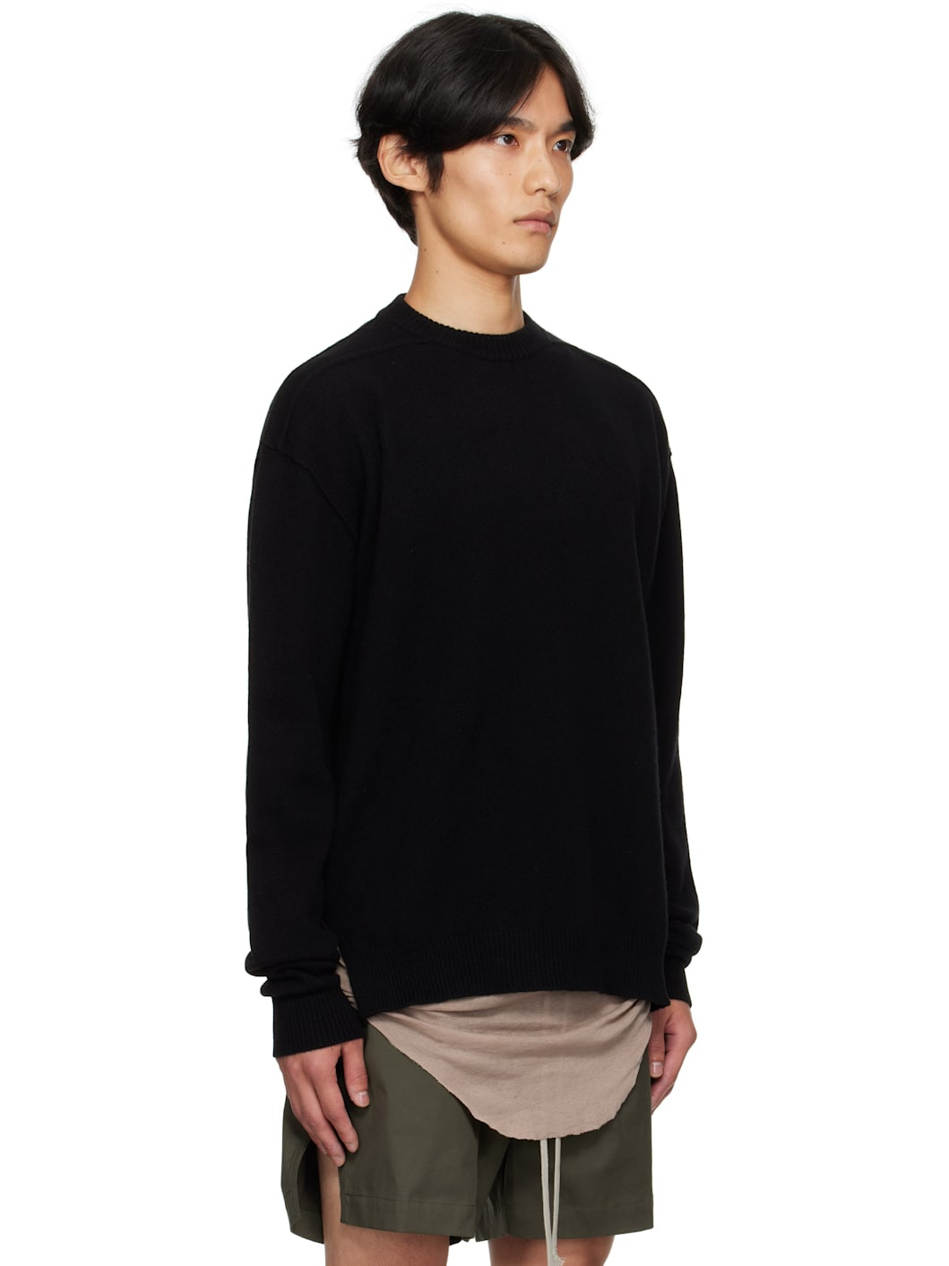 Black Concordians Round Neck Sweater - 2