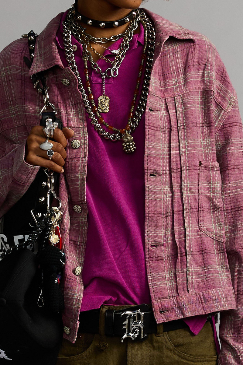 RELAXED PLEATED TRUCKER JACKET 3
