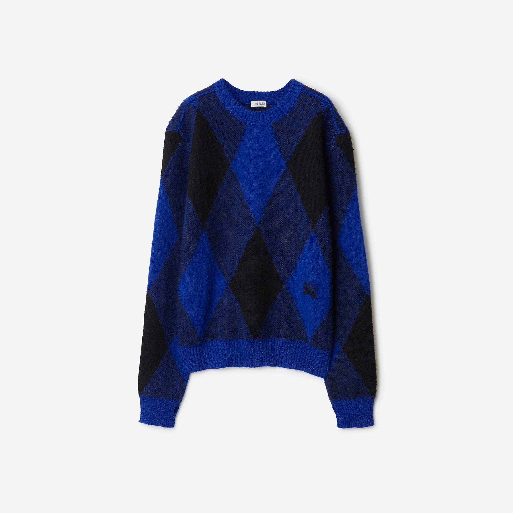 Argyle Wool Sweater - 1