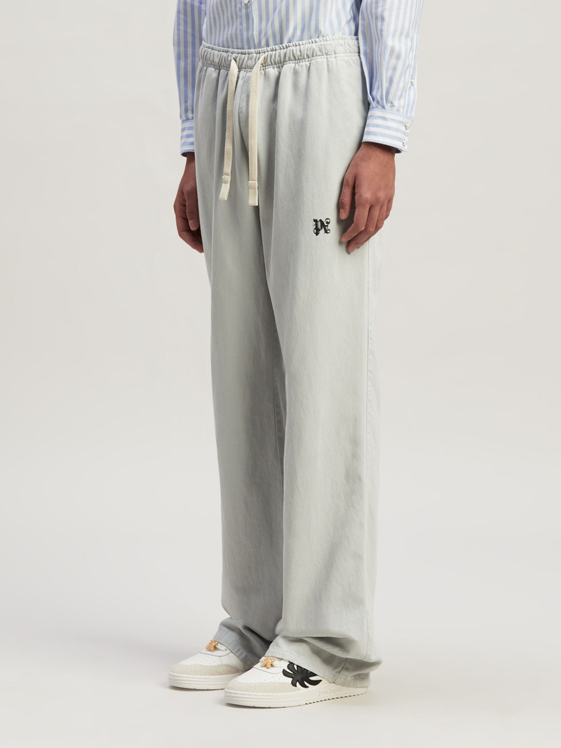 Palm Angels Monogram Travel Pants outlook