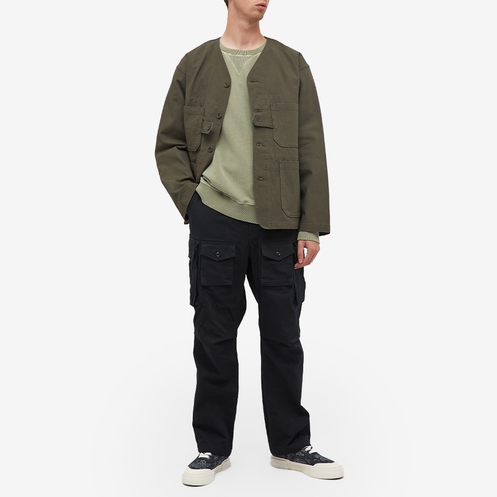 Nigel Cabourn Embroidered Arrow Crew Sweat - 5