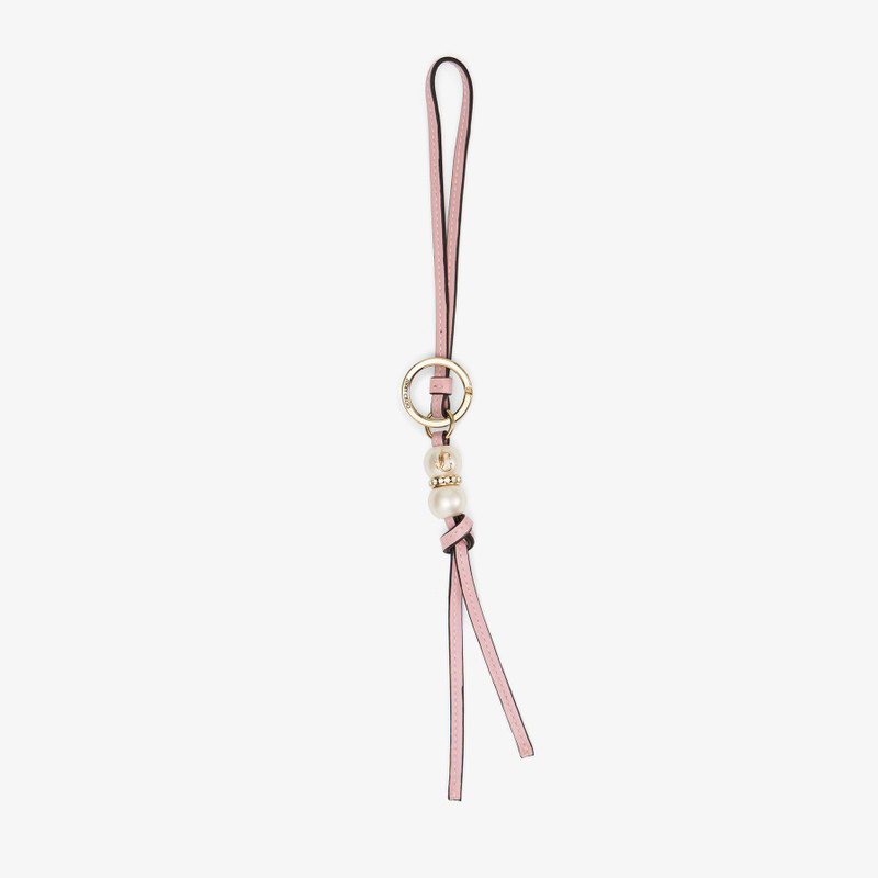 Spheres Charm
Rose Leather Pearl Bag Charm 1