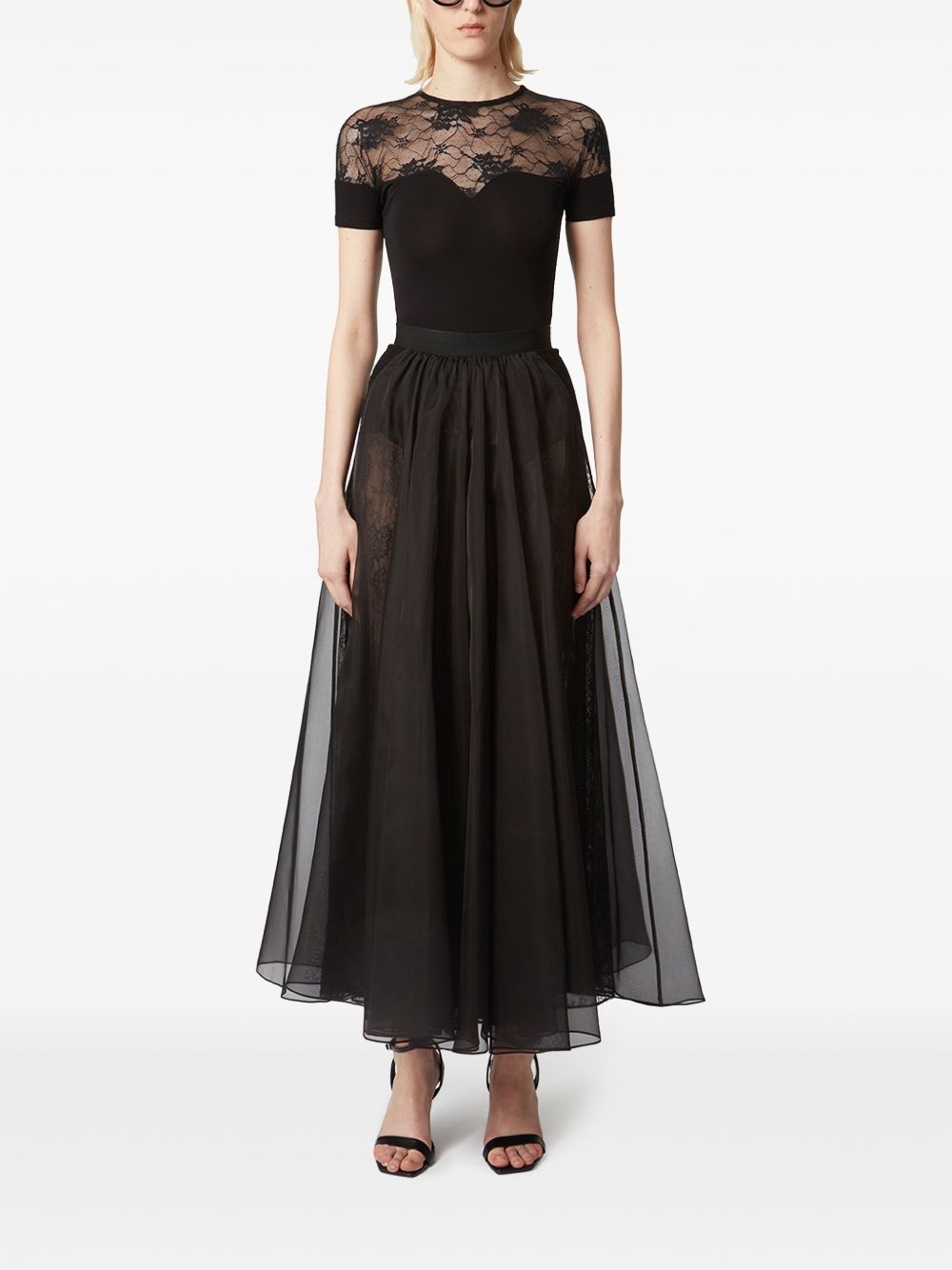 organza maxi skirt - 2