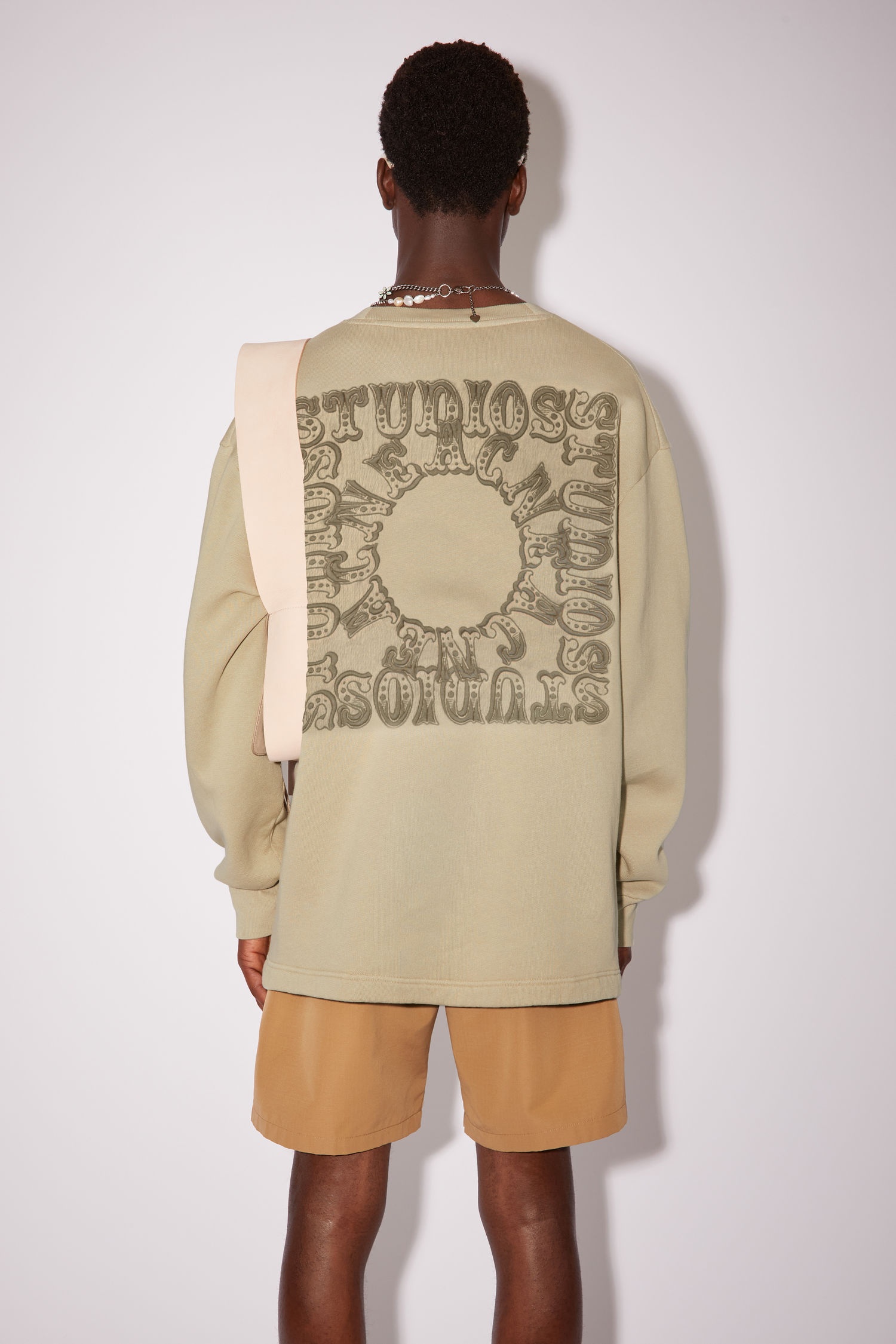 Crew neck sweatshirt - Dusty green - 2