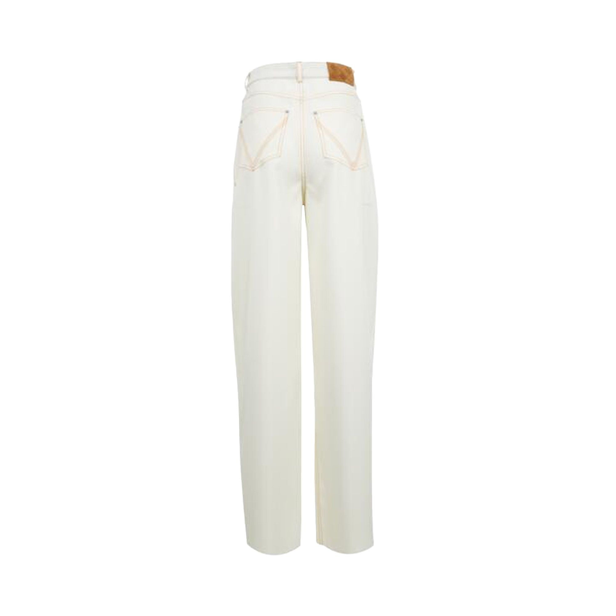 Bottega Veneta Wide Leg Trouser 'Dove' - 2
