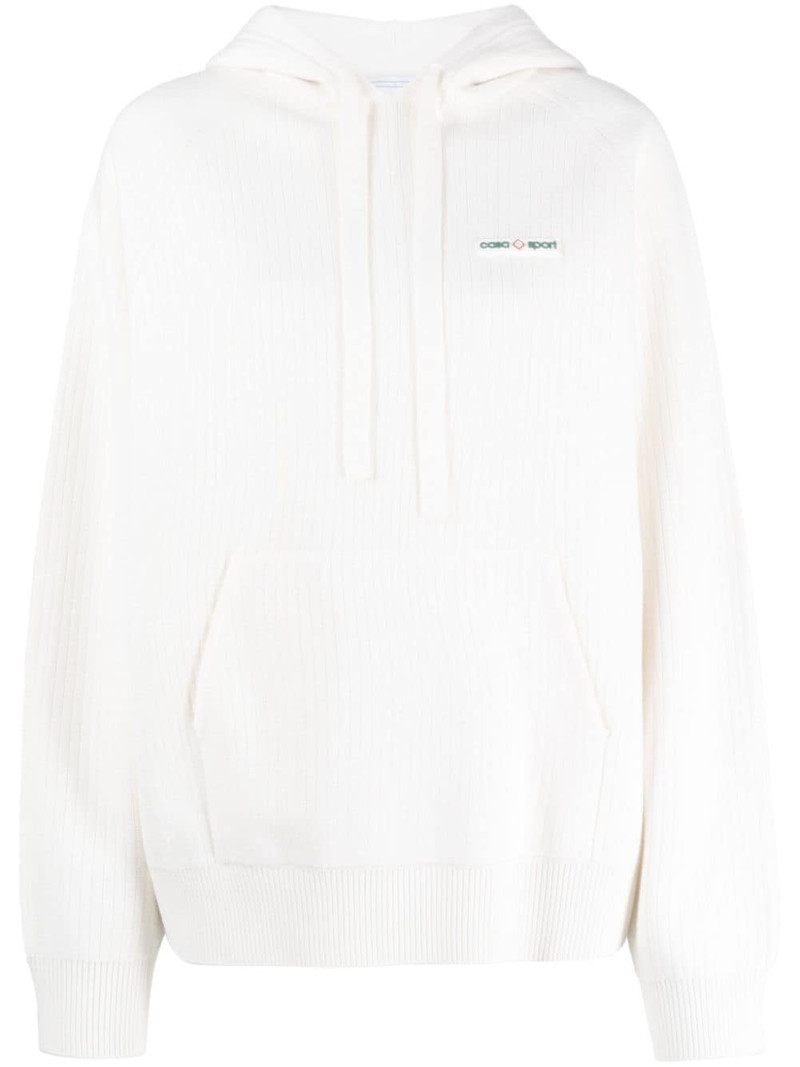 Casa Sport ribbed hoodie 1