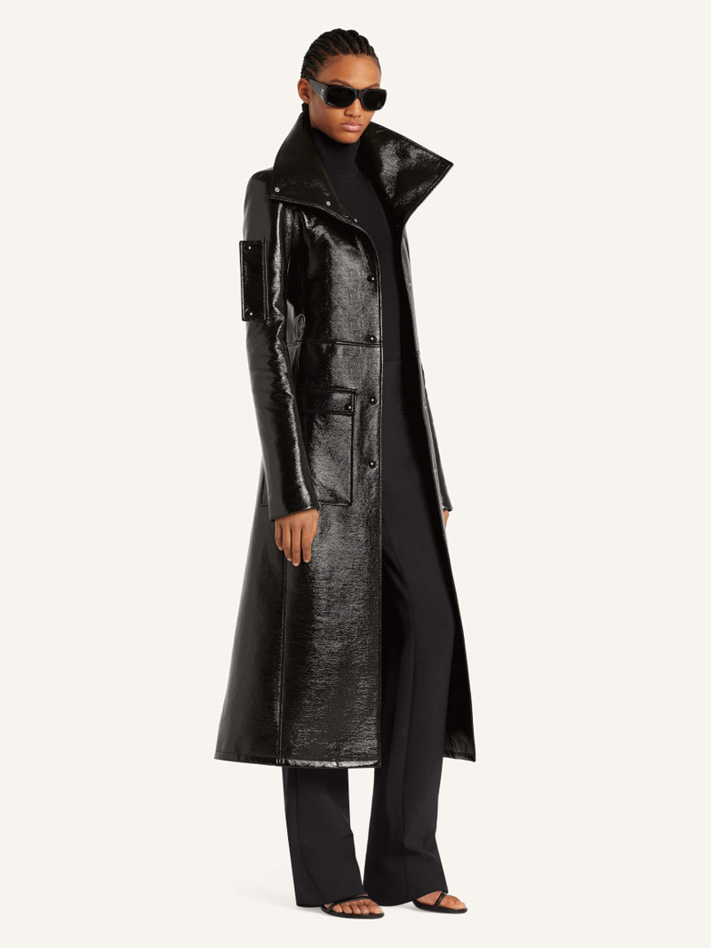 HERITAGE VINYL TRENCH COAT 3