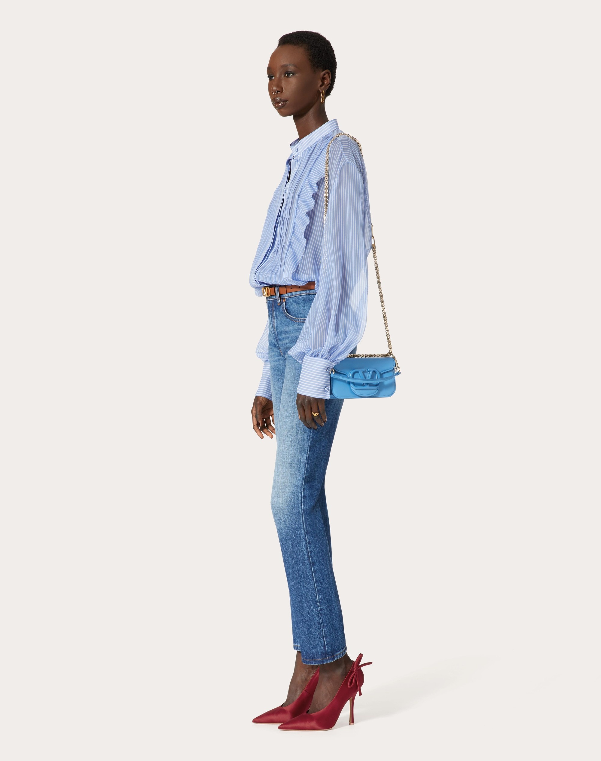 LOCÒ CALFSKIN SHOULDER BAG - 2