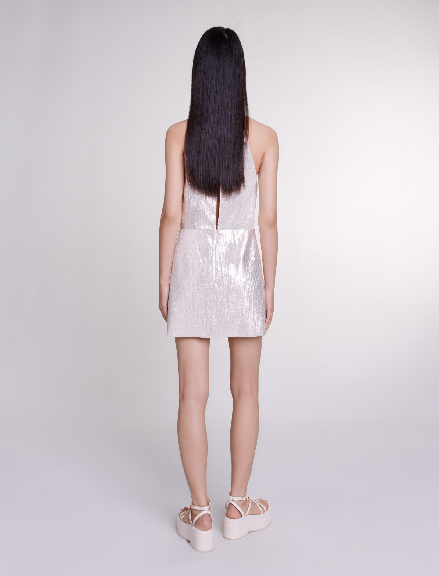 Short metallic dress - 4