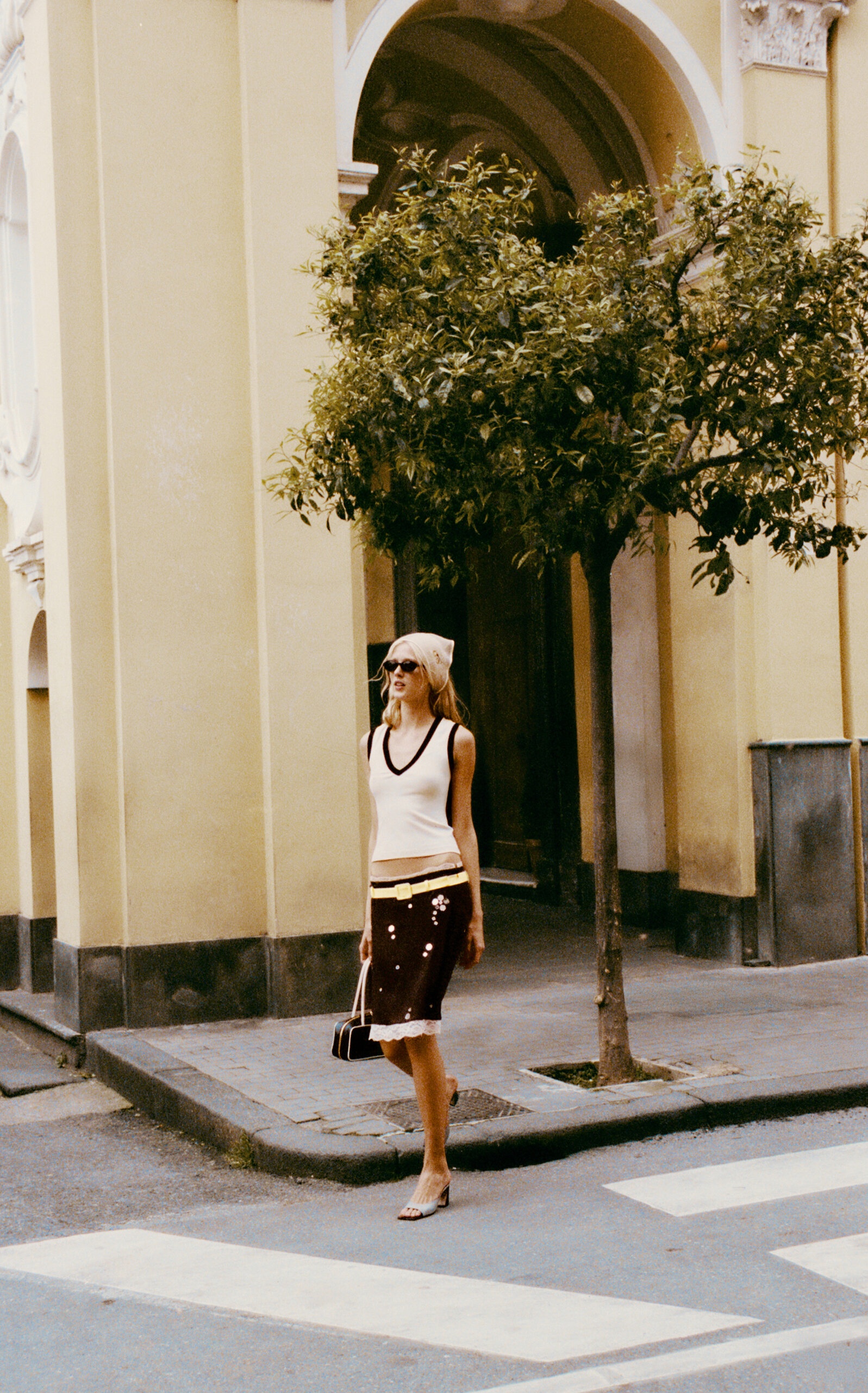 Exclusive Riviera Dewi Cotton Tank Top off-white - 3