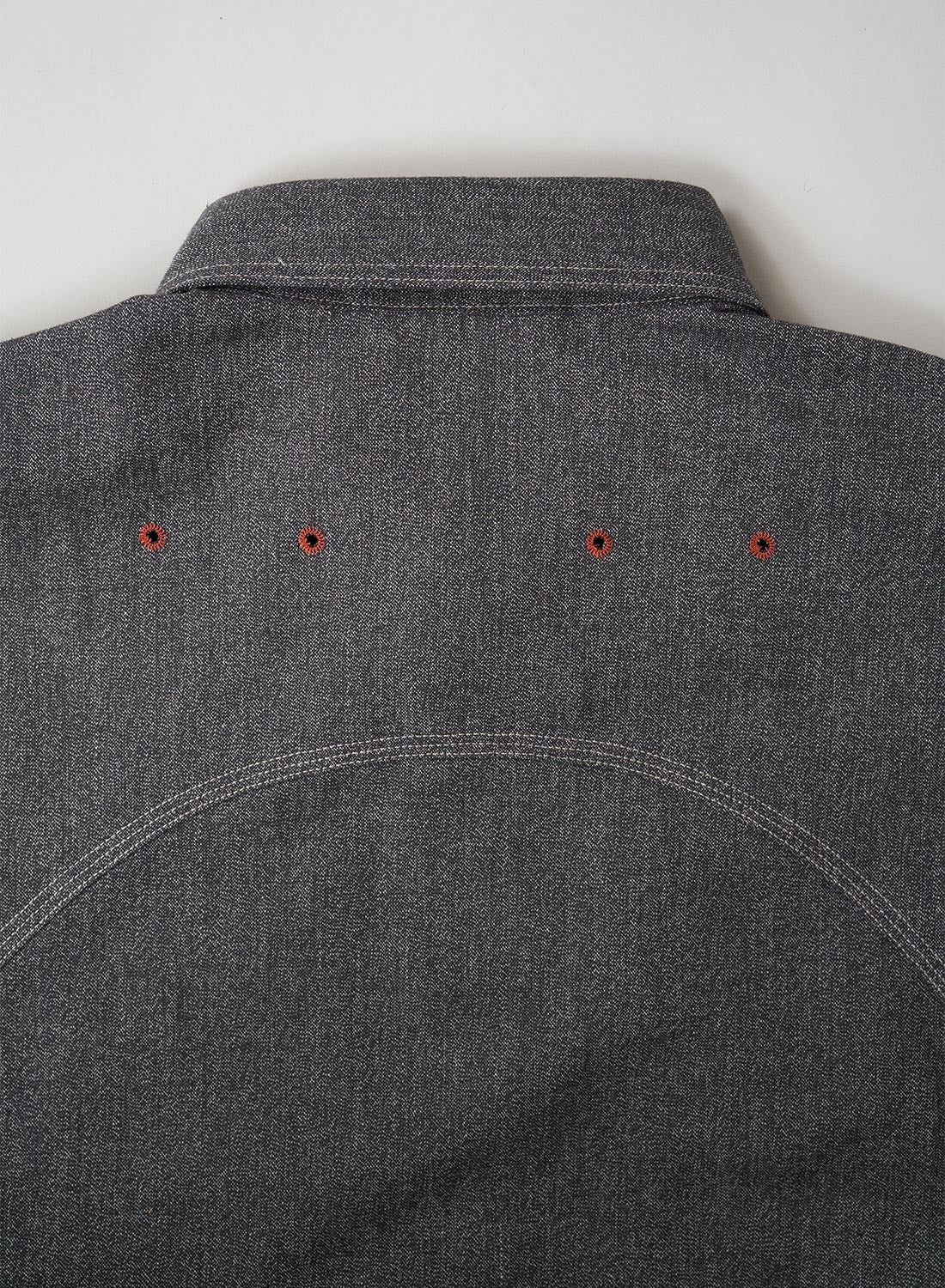 New Medical Shirt Salt & Pepper in Charcoal - 5