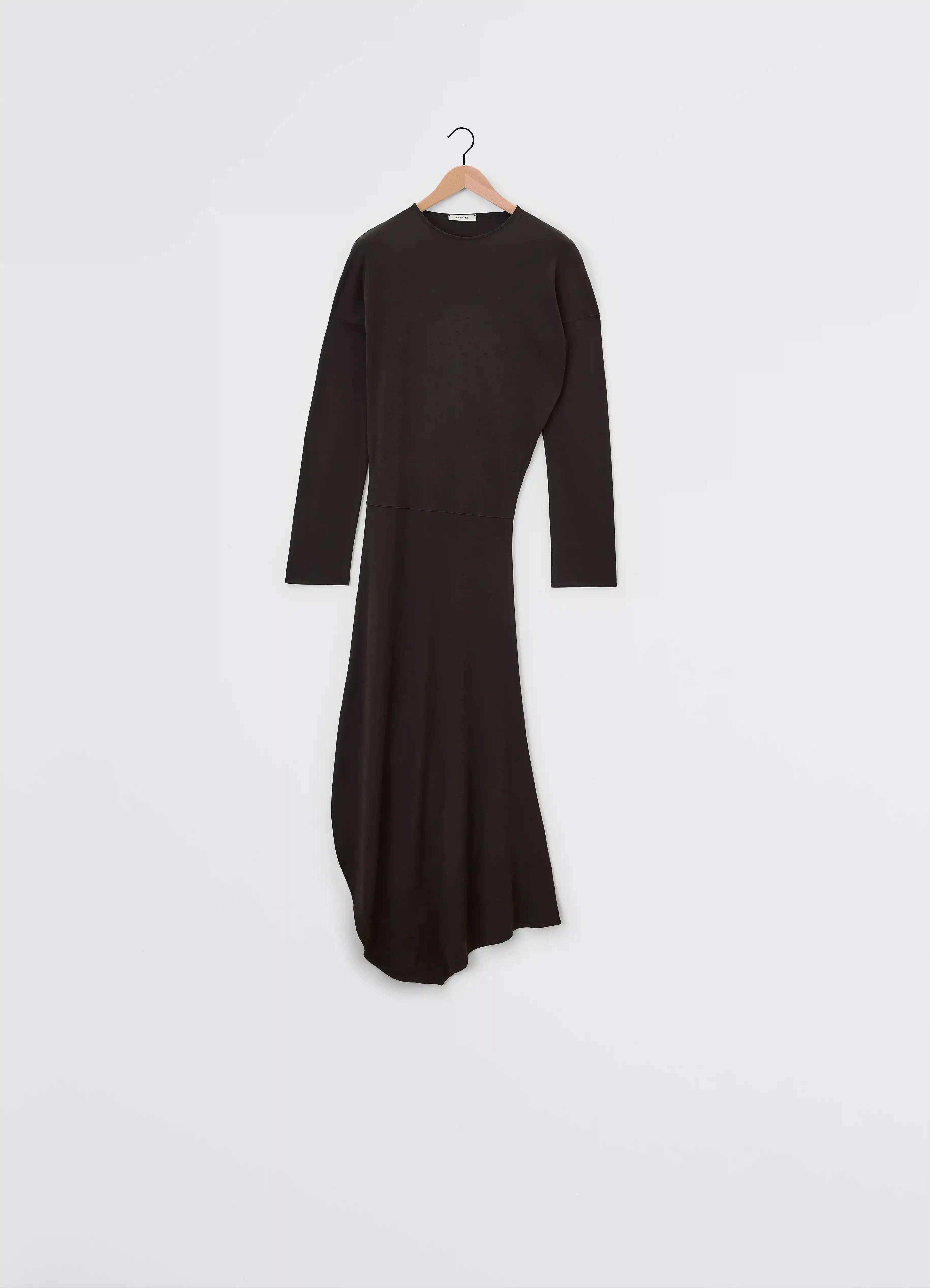 Lemaire LONG SLEEVE TWISTED DRESS | REVERSIBLE