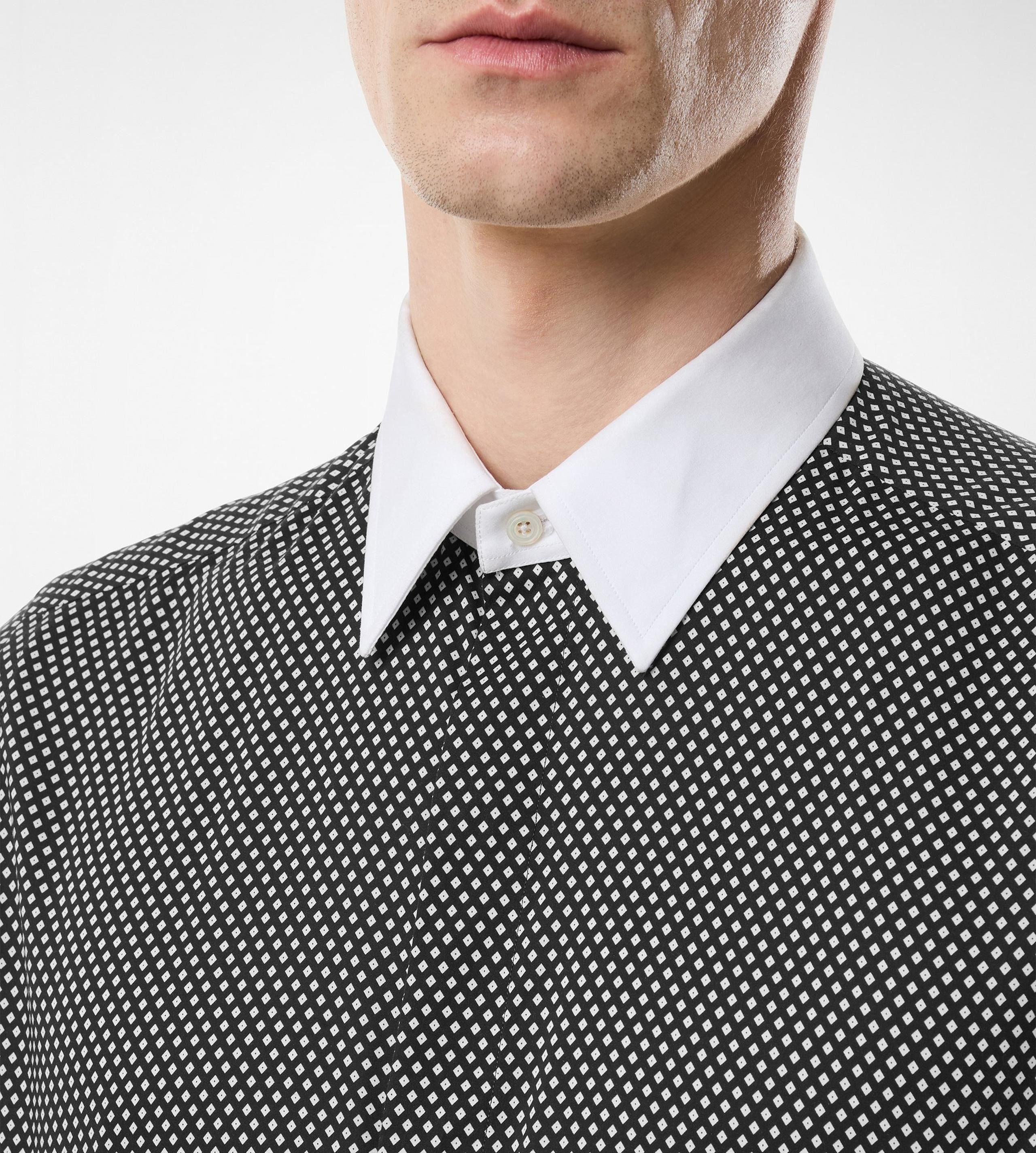 DIAMOND PRINT COTTON CLASSIC FIT SHIRT - 2