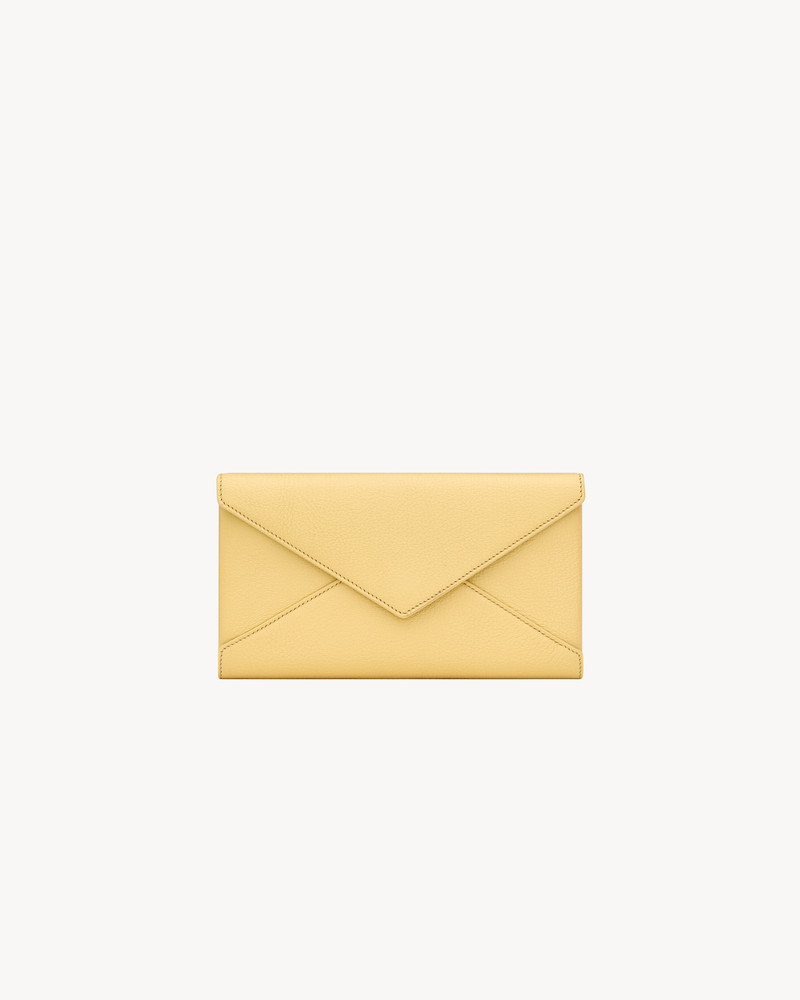 LETTER LARGE WALLET IN LEATHER 1