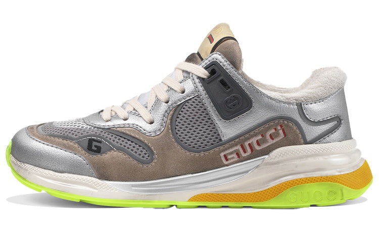 (WMNS) Gucci Ultrapace 'Silver Metallic' 592882-HQK20-8166 - 2