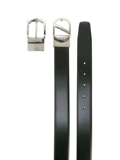 Z Zegna logo buckle belt outlook