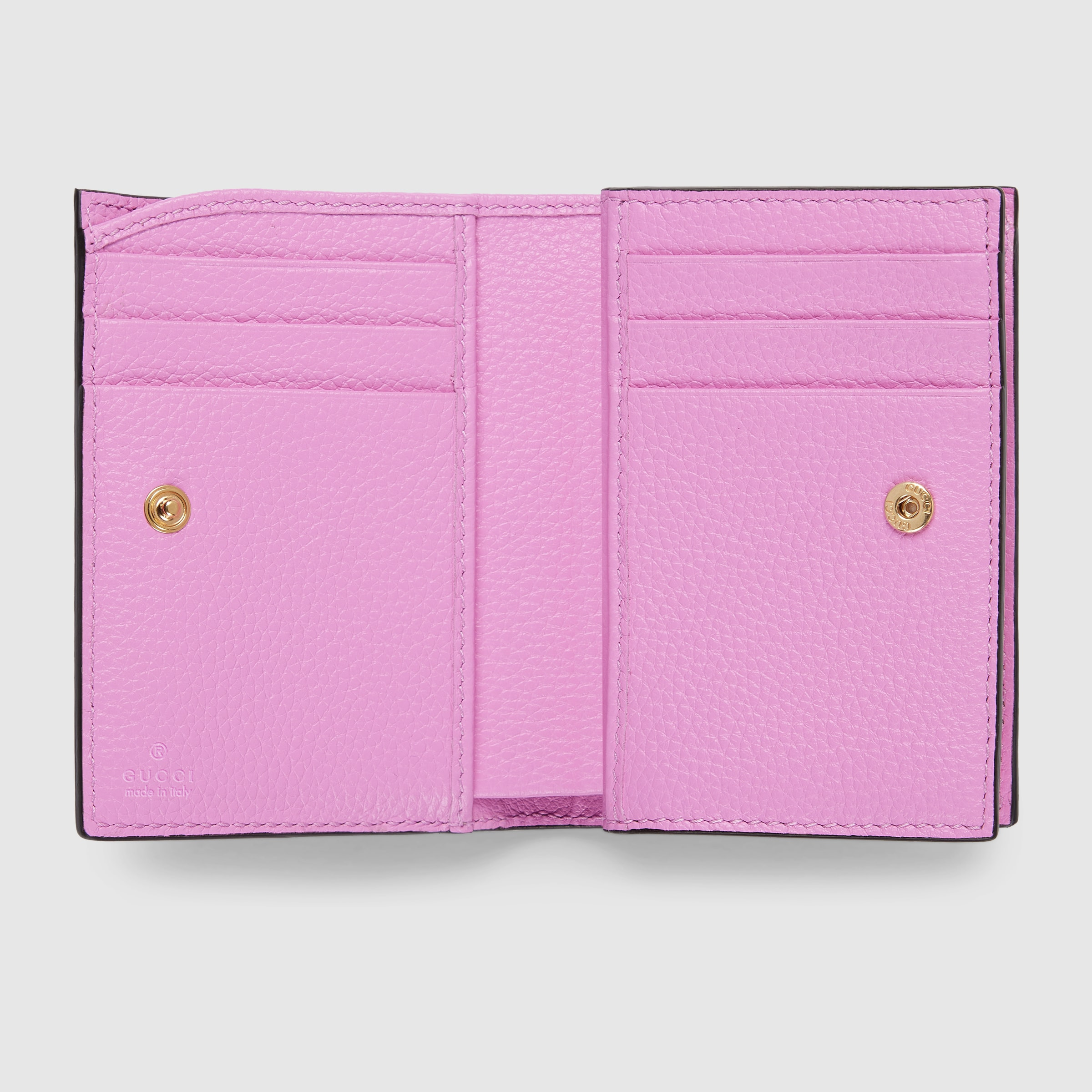 Bi-color GG Marmont small wallet - 2