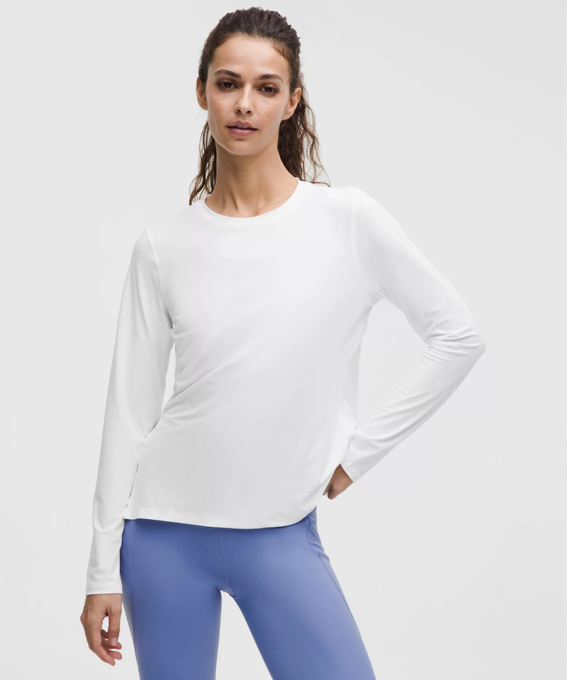 Side-Ruched Running Long-Sleeve Shirt 1