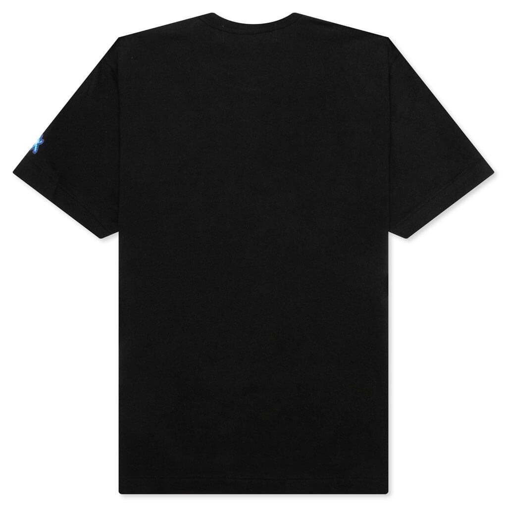 COMME DES GARCONS PLAY X THE ARTIST INVADER S/S TEE - BLACK - 2