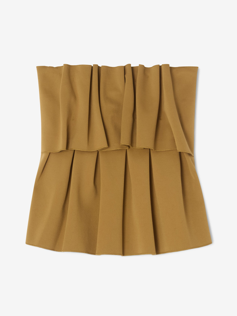 Sculpted tube top 1